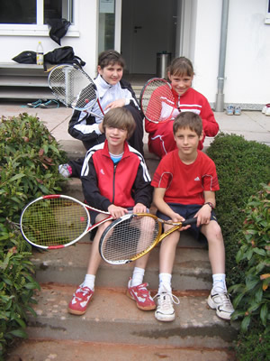 U12: Kristina Kapric, Luis Gruhler, Sandra Tramm, Lukas Wursthorn